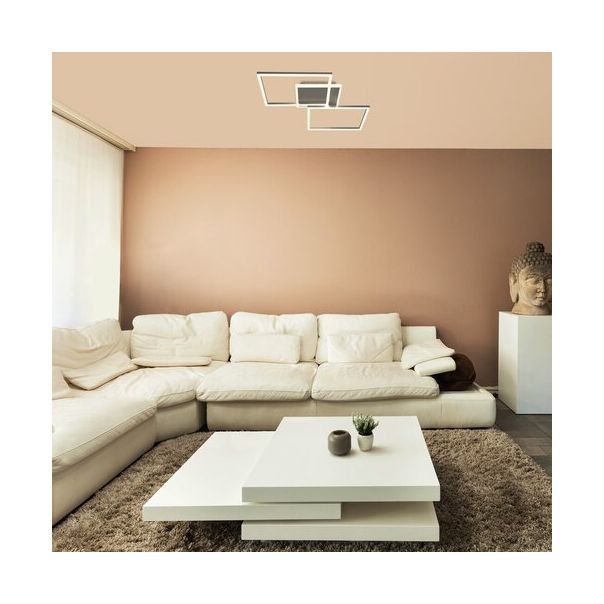 Rabalux Plafonjera Athelstan LED 40W srebrna strugani aluminijum (71014) - 71014