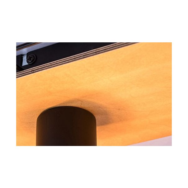 Rabalux Plafonjera Boire E27 3x MAX 40W crna (71023) - 71023