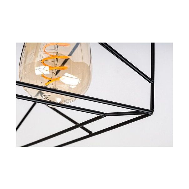 Rabalux Plafonjera Boire E27 4x MAX 40W crna (71024) - 71024-1