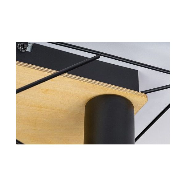 Rabalux Plafonjera Boire E27 4x MAX 40W crna (71024) - 71024-1