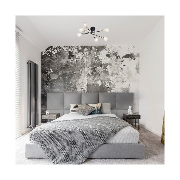 Rabalux Plafonjera Branwen E27 6x MAX 25W mat crno (71026) - 71026-1