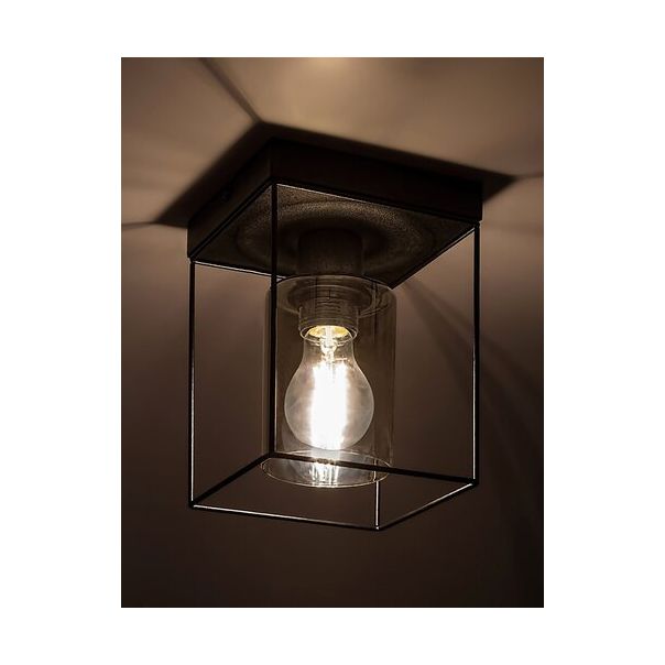 Rabalux Plafonjera Chadwick E27 1x MAX 25W crna (71031) - 71031