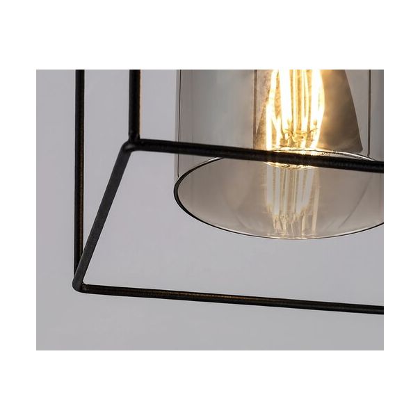 Rabalux Plafonjera Chadwick E27 1x MAX 25W crna (71031) - 71031