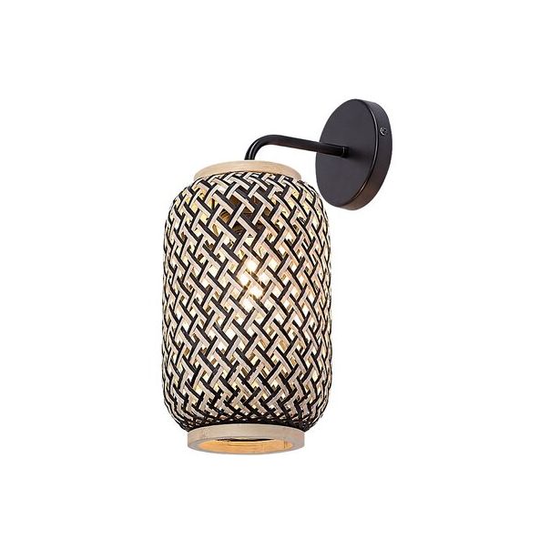 Rabalux Zidna lampa Adalla E27 1x MAX 40W mat crno (71091) - 71091