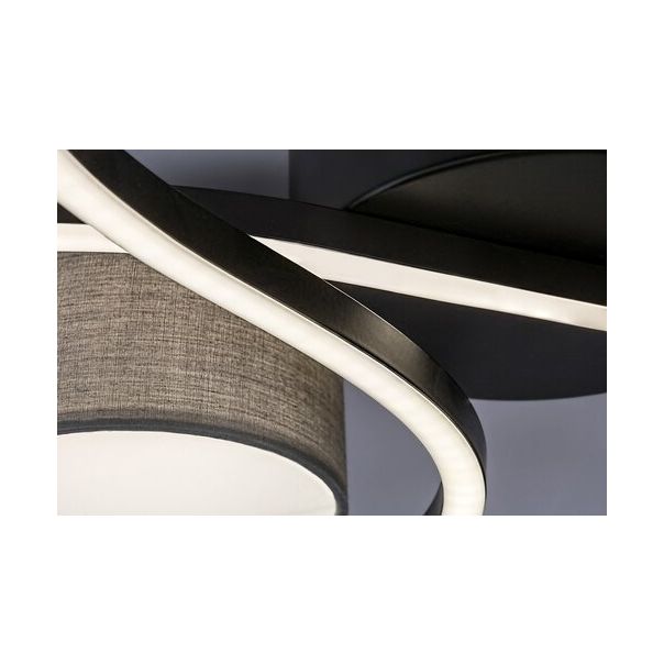 Rabalux Plafonjera Shiena LED 38W mat crno (71116) - 71116-1