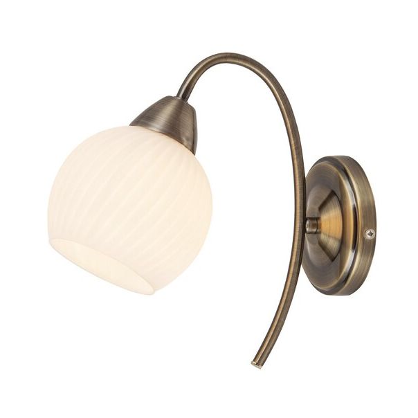 RABALUX Zidna lampa Evangeline bela, E14 40W - 7118