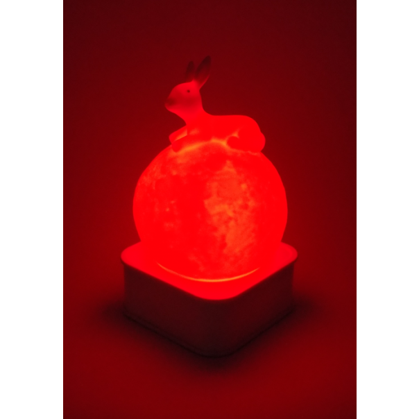 MOJA KNJIŽARA LAMPA NOĆNO SVETLO OP1533 ZEC MENJA BOJU - 71444