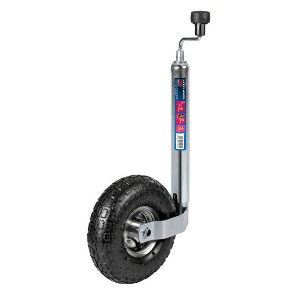LAMPA ACCESSORIES Potporni točak za prikolicu optereć. max 150kg,čelična cev 4.8cm,produž.49-75c - 71532