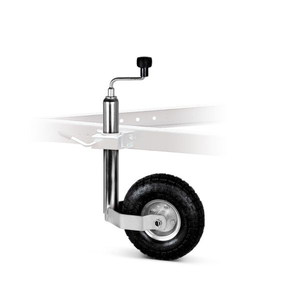 LAMPA ACCESSORIES Potporni točak za prikolicu optereć. max 150kg,čelična cev 4.8cm,produž.49-75c - 71532