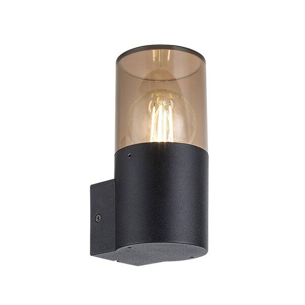 Rabalux Spoljna zidna rasveta Teplice E27 1x MAX 12W mat crno (7158) - 7158