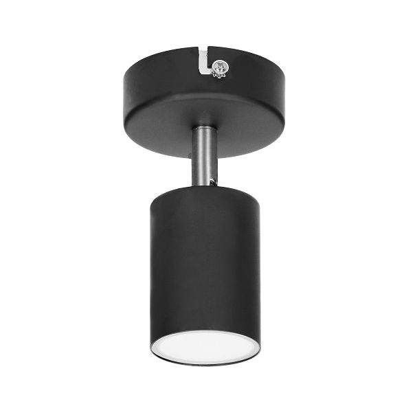 ADVITI Plafonska-zidna spot svetiljka 1xGU10 IP20 8.8x14x8 cm Doa, crna - ORNAD-OP-6193BGU10