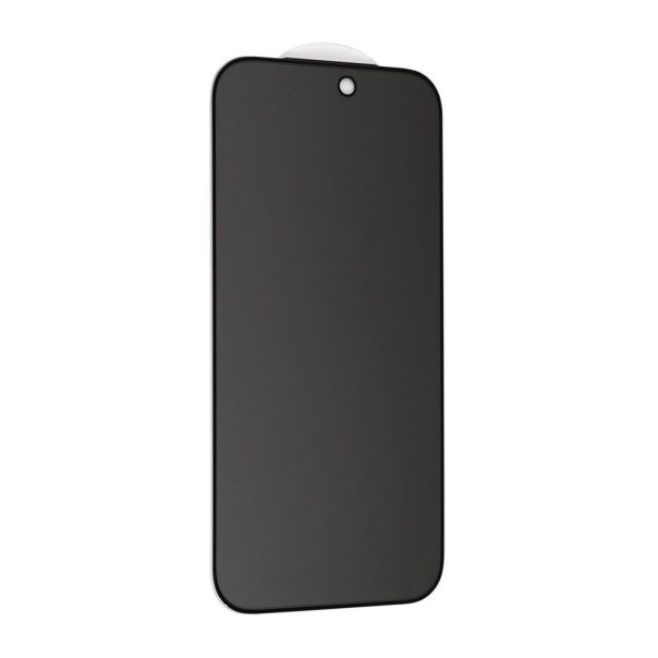 Zaštitno Staklo Tempered Glass Privacy 2.5D full glue za iPhone 18 Pro 6.3 crni - EP3249027