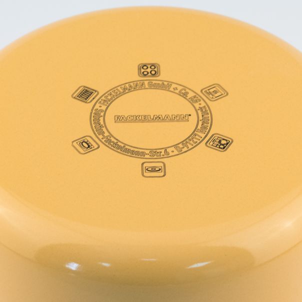 FACKELMANN Lonac sa staklenim poklopcem 16cm/ 2L, emajliran - 7161728