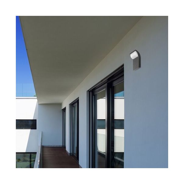 Rabalux Spoljna zidna rasveta Hongkong LED 9W crna (7166) - 7166