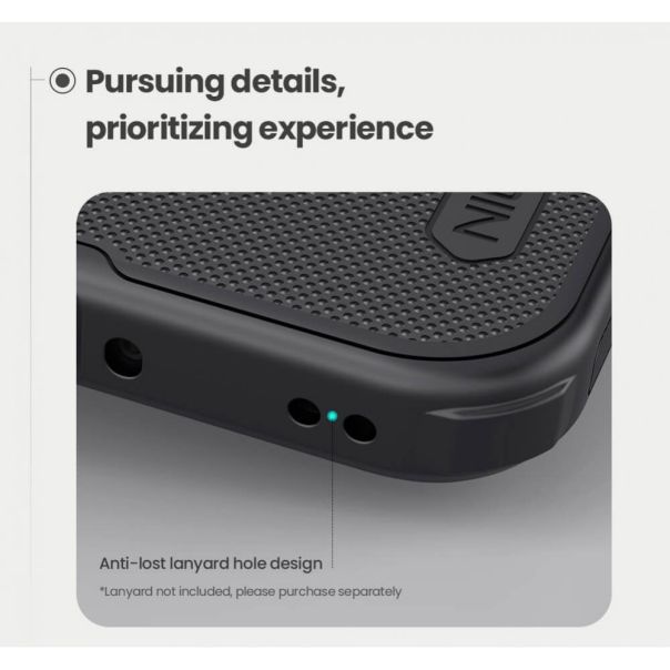 Maska za Xiaomi 15T crna Nillkin Scrub Pro - 224754