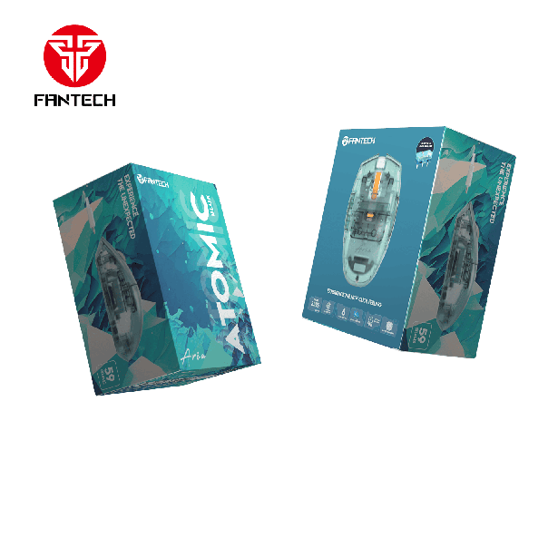 FANTECH Gejmerski miš wireless XD7 ARIA Atomic Plavi - 213762