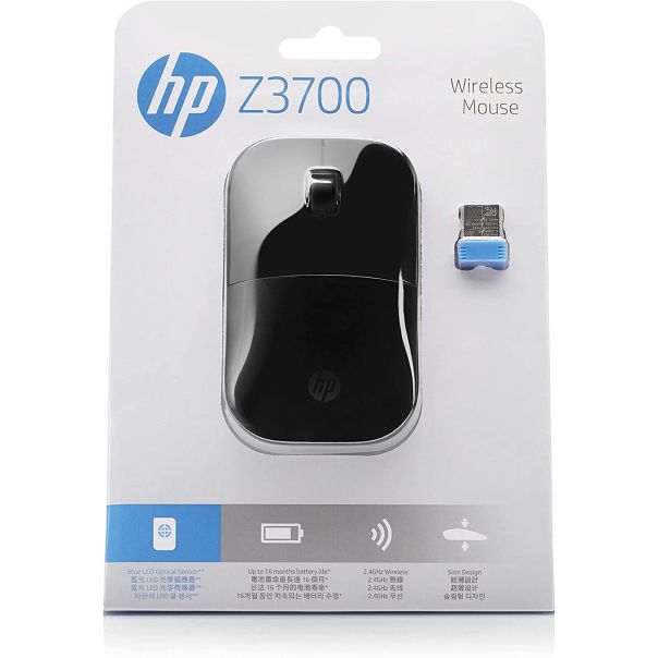 HP Bežični miš Z3700, VOL79AA, crni - V0L79AA