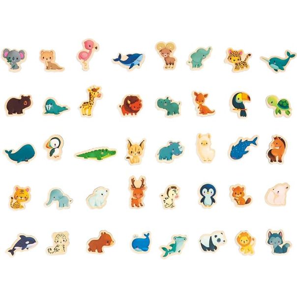 JANOD Magnetna mapa Životinjice - J05468