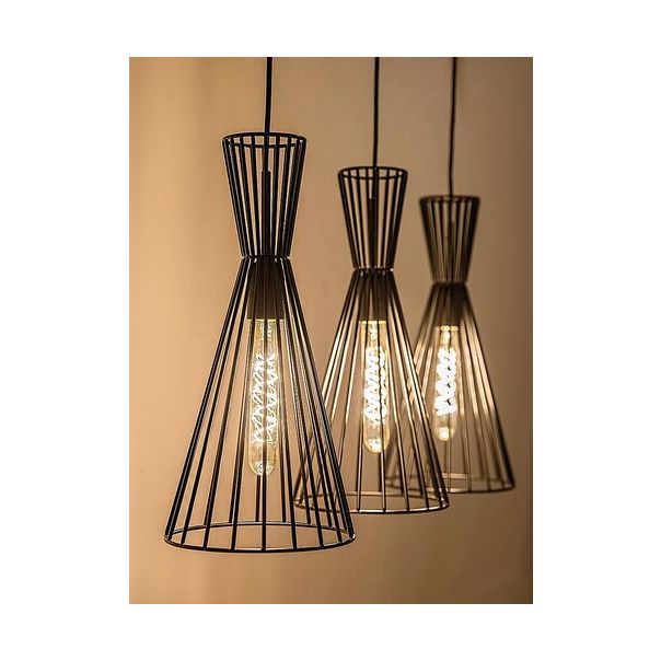 Rabalux Visilica Leandros E27 3x MAX 40W mat crno (72006) - 72006