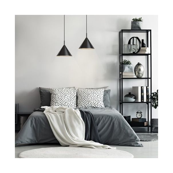 Rabalux Visilica Jarod E27 1x MAX 40W crna (72007) - 72007