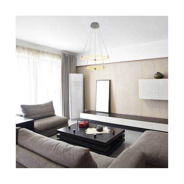 Rabalux Visilica Irelia LED 55W brušeni hrom (72009) - 72009