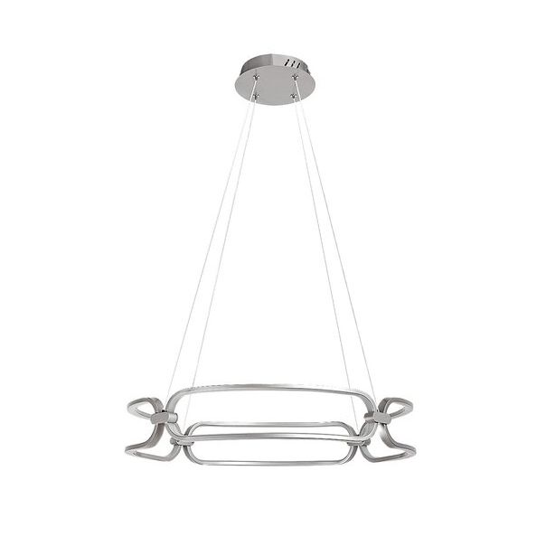 Rabalux Visilica Fringilla LED 67W brušeni hrom (72010) - 72010