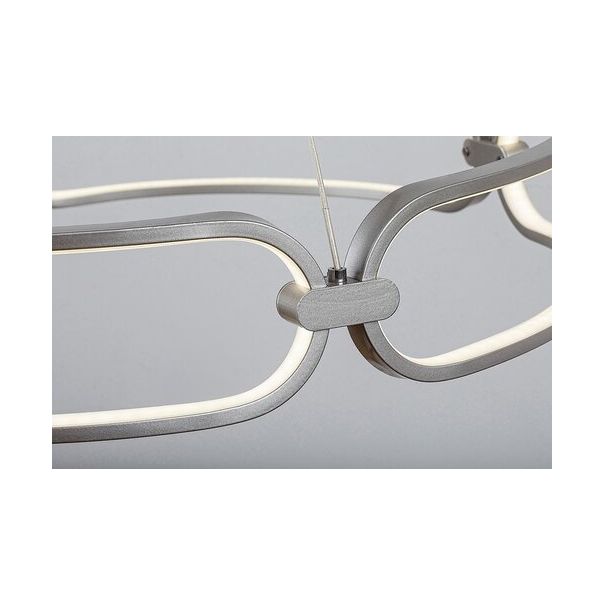 Rabalux Visilica Fringilla LED 67W brušeni hrom (72010) - 72010