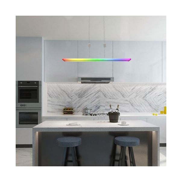 Rabalux Visilica Temperius LED 24W brušeni hrom (72011) - 72011