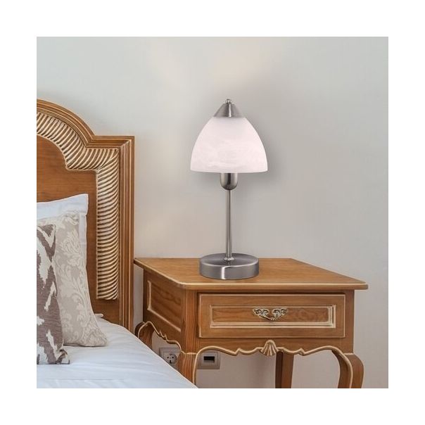 RABALUX Stona lampa Tristan hrom E14 40W - 7202