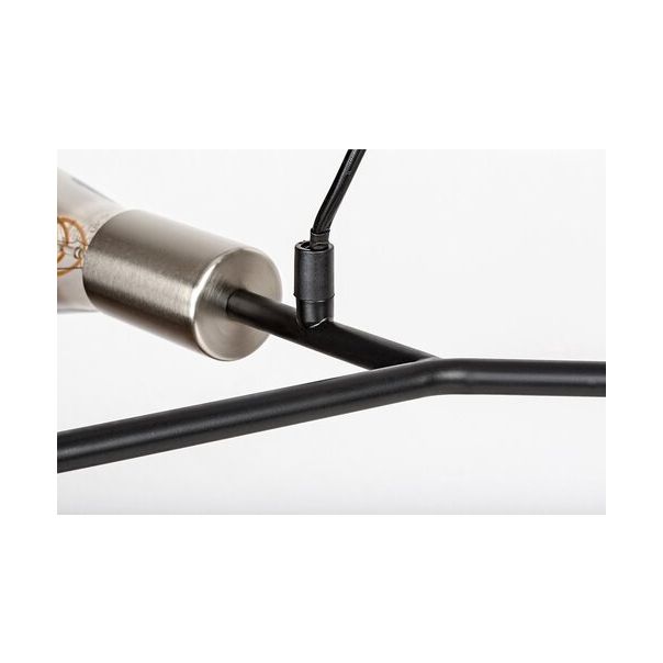 Rabalux Visilica Branwen E27 7x MAX 25W mat crno (72027) - 72027