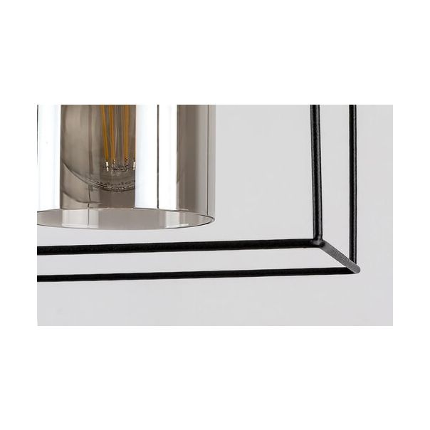 Rabalux Visilica Chadwick E27 3x MAX 25W crna (72033) - 72033