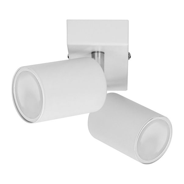 ADVITI Plafonska-zidna spot svetiljka 2xGU10 IP20 20x13.9x6.6 cm Doa, bela - ORNAD-OP-6194WGU10