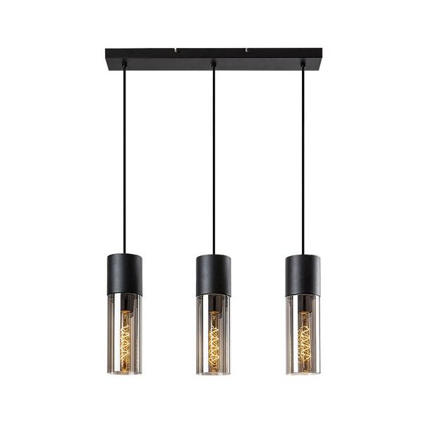 Rabalux Visilica Ronno E27 3x MAX 25W crna (72053) - 72053