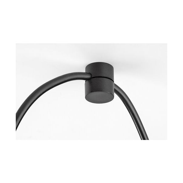 Rabalux Visilica Dollien E27 5x MAX 60W mat crno (72075) - 72075