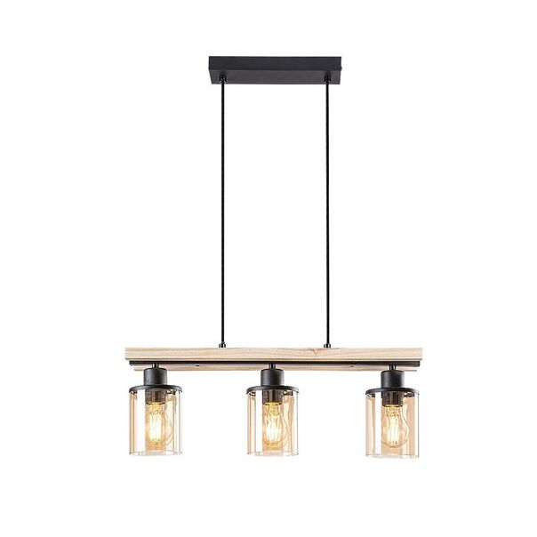 Rabalux Visilica Niylah E27 3x MAX 25W crna (72083) - 72083-1