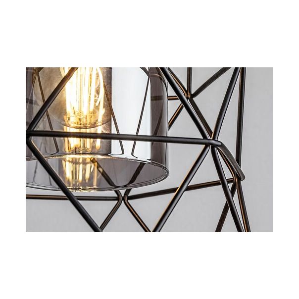 Rabalux Visilica Emrys E27 1x MAX 40W mat crno (72111) - EP72111