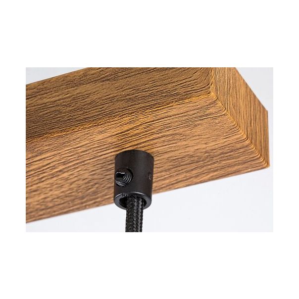 Rabalux Visilica Tanno E27 3x MAX 25W hrast (72123) - 72123