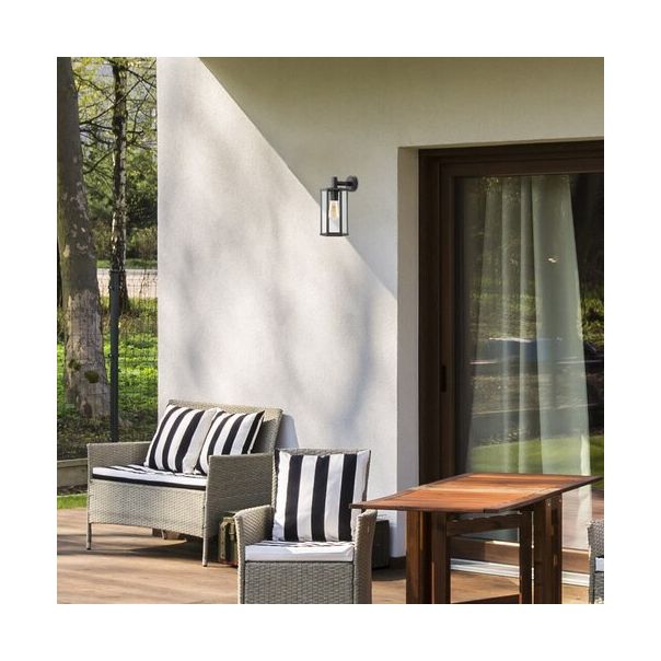 Rabalux Spoljna zidna rasveta Dubrovnik E27 1x MAX 40W mat crno (7238) - 7238