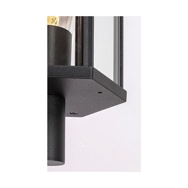 Rabalux Spoljna zidna rasveta Dubrovnik E27 1x MAX 40W mat crno (7239) - 7239