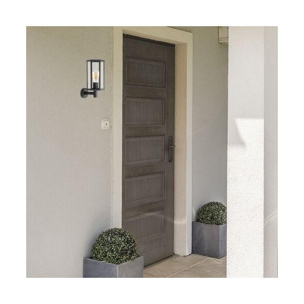 Rabalux Spoljna zidna rasveta Dubrovnik E27 1x MAX 40W mat crno (7239) - 7239