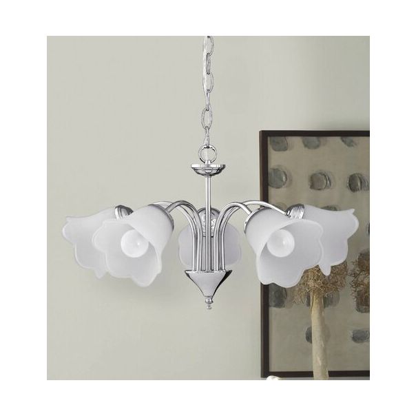 Rabalux Luster Rafaella E14 5x MAX 40W hrom (7245) - 7245