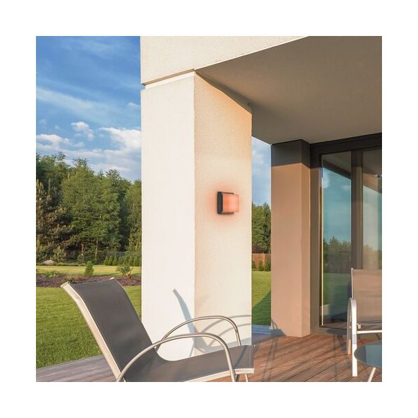 Rabalux Spoljnja zidna rasveta Spoljnja plafons Durbe LED 10W crna (7247) - 7247