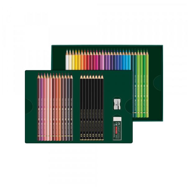 Drvene Bojice Faber Castell Polychromos 1/50 + pitt graph mat 210054 - J391