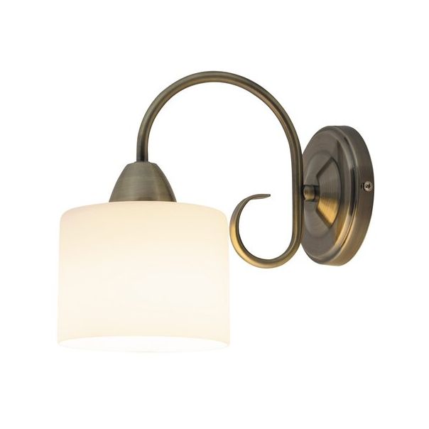 Rabalux Zidna lampa Edith E27 1x MAX 60W antik mesing (7274) - 7274