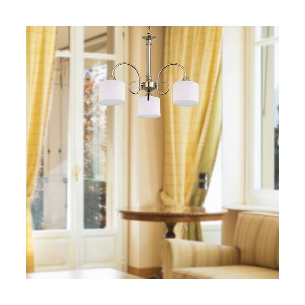 Rabalux Luster Edith E27 3x MAX 60W antik mesing (7275) - 7275