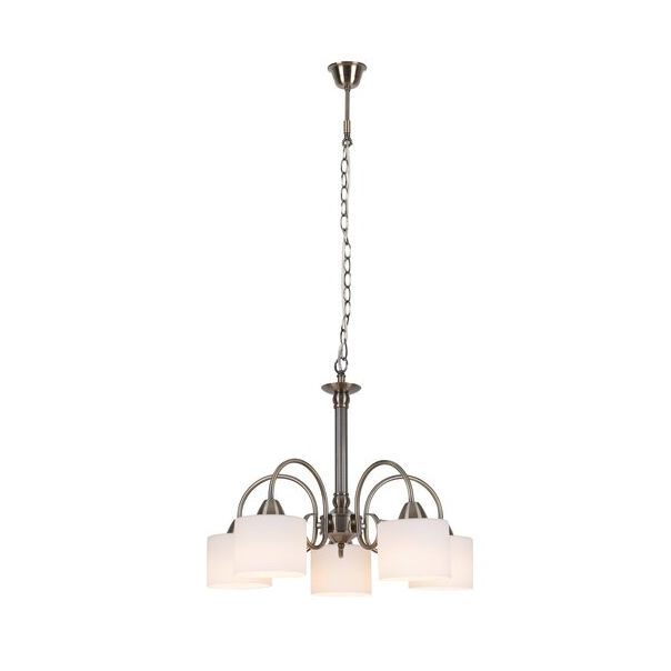 Rabalux Luster Edith E27 5x MAX 60W antik mesing (7276) - 7276