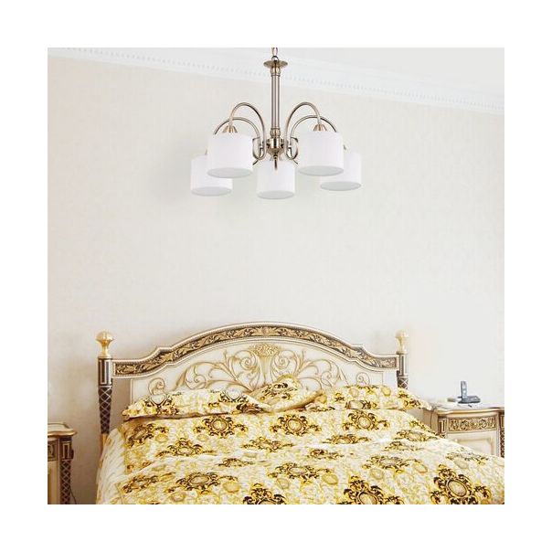 Rabalux Luster Edith E27 5x MAX 60W antik mesing (7276) - 7276