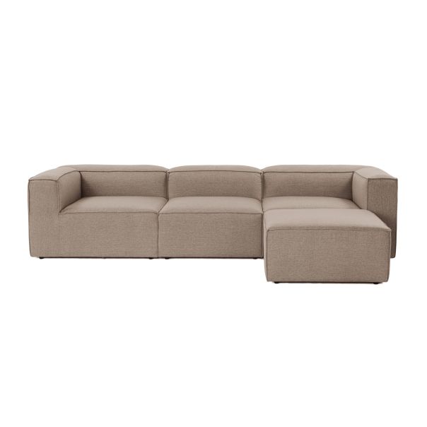 ATELIER DEL SOFA Ugaona garnitura Fora, braon - 727CRS1101