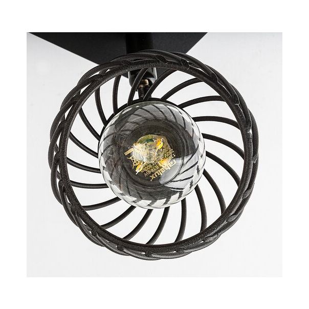 Rabalux Spot rasveta Aberama E14 2X MAX 10W crna (73002) - 73002