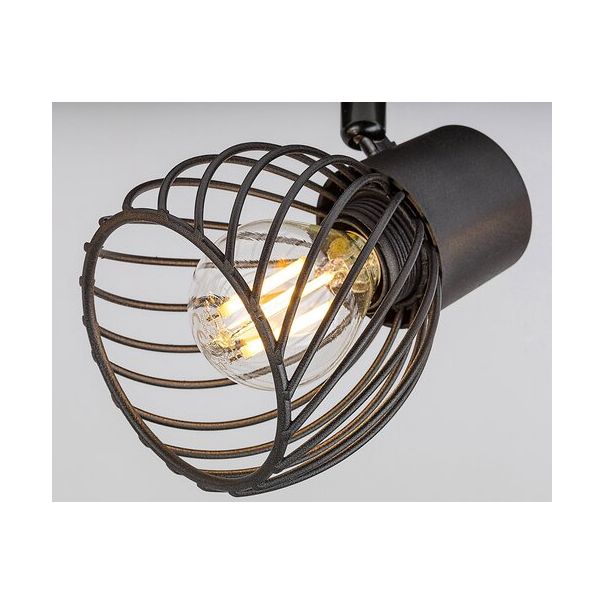 Rabalux Spot rasveta Aberama E14 3X MAX 10W crna (73003) - 73003